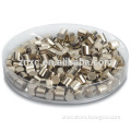 pure coating material 6*6 mm high Purity 99.995% Ni nickel pellets